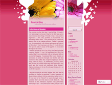 Tablet Screenshot of bennymath.wordpress.com