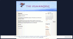 Desktop Screenshot of hummingbug.wordpress.com