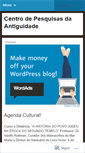 Mobile Screenshot of cpantiguidade.wordpress.com