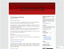 Tablet Screenshot of darkbladelarp.wordpress.com