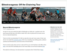 Tablet Screenshot of bikestravaganza.wordpress.com