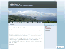 Tablet Screenshot of globalreppro.wordpress.com