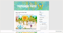 Desktop Screenshot of fantagefans.wordpress.com