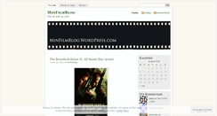 Desktop Screenshot of minfilmblog.wordpress.com