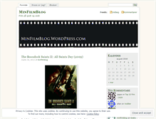 Tablet Screenshot of minfilmblog.wordpress.com