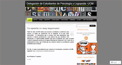 Desktop Screenshot of delegacionestudiantes.wordpress.com