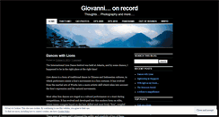 Desktop Screenshot of giovannidcunha.wordpress.com