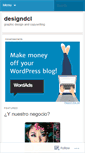 Mobile Screenshot of designdcl.wordpress.com