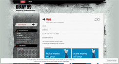 Desktop Screenshot of diary99.wordpress.com