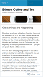 Mobile Screenshot of ethnoscoffeeandtea.wordpress.com