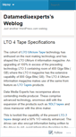 Mobile Screenshot of datamediaexperts.wordpress.com