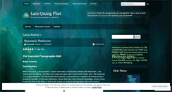 Desktop Screenshot of lamquangphat.wordpress.com