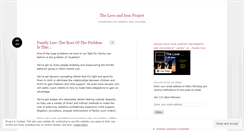 Desktop Screenshot of loveandiron.wordpress.com