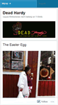 Mobile Screenshot of deadhardy.wordpress.com