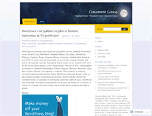 Tablet Screenshot of clasamentgrecia.wordpress.com