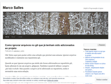 Tablet Screenshot of marcosalles.wordpress.com