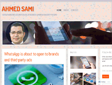 Tablet Screenshot of ahmedsami112.wordpress.com