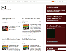 Tablet Screenshot of frederictonqueery.wordpress.com