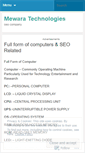 Mobile Screenshot of mewaratechnologies.wordpress.com