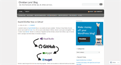 Desktop Screenshot of christianloris.wordpress.com