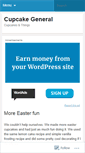 Mobile Screenshot of cupcakegeneral.wordpress.com