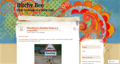 Desktop Screenshot of bitchybee.wordpress.com