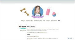 Desktop Screenshot of amandaleightyson.wordpress.com