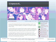 Tablet Screenshot of elprogramadear.wordpress.com