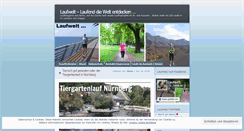 Desktop Screenshot of laufwelt.wordpress.com