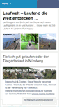 Mobile Screenshot of laufwelt.wordpress.com