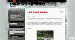 Desktop Screenshot of andyosborne.wordpress.com