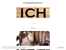 Tablet Screenshot of icharminghalf.wordpress.com