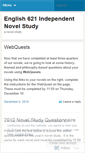 Mobile Screenshot of english621.wordpress.com