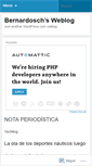 Mobile Screenshot of bernardosch.wordpress.com