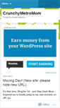 Mobile Screenshot of crunchymetromom.wordpress.com