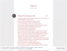 Tablet Screenshot of helpamon.wordpress.com