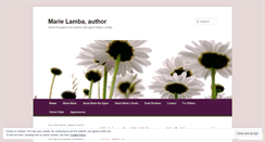 Desktop Screenshot of marielamba.wordpress.com