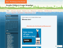 Tablet Screenshot of dclbangalore.wordpress.com