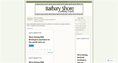 Desktop Screenshot of barbaryshore.wordpress.com