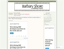 Tablet Screenshot of barbaryshore.wordpress.com