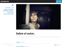 Tablet Screenshot of gemabeatriz.wordpress.com