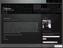 Tablet Screenshot of nateandbec.wordpress.com