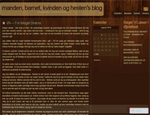 Tablet Screenshot of mandenbarnetkvindenoghesten.wordpress.com