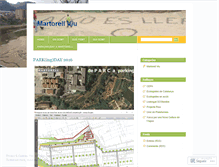 Tablet Screenshot of martorellviu.wordpress.com