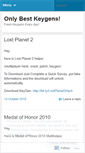 Mobile Screenshot of greatestkeygens.wordpress.com