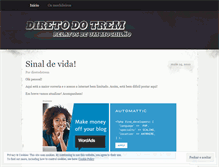 Tablet Screenshot of diretodotrem.wordpress.com