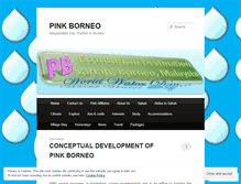 Tablet Screenshot of pinkborneo.wordpress.com