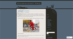 Desktop Screenshot of alexandersynnerdahl.wordpress.com