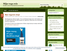 Tablet Screenshot of mijnvegareis.wordpress.com
