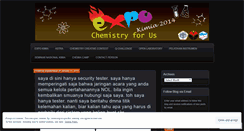 Desktop Screenshot of expokimiaupi.wordpress.com